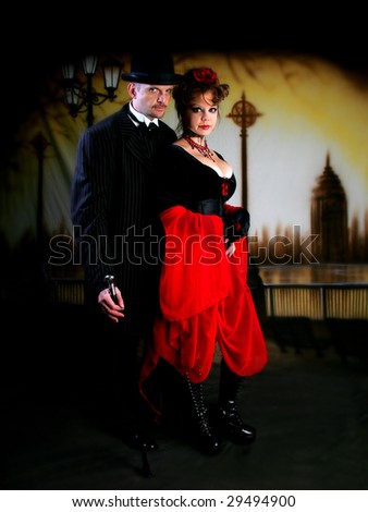 Victorian Couple / Halloween