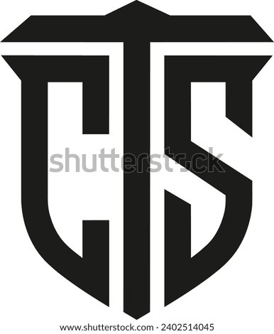 CTS Logo design Template Vector