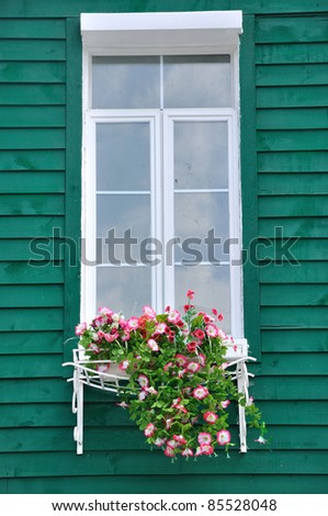 Green architecture and slim window