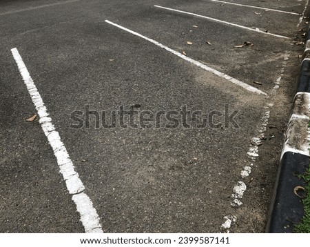 Similar – Image, Stock Photo aging process Line Stripe