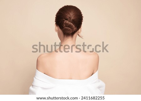 Image, Stock Photo back Back Skin Woman