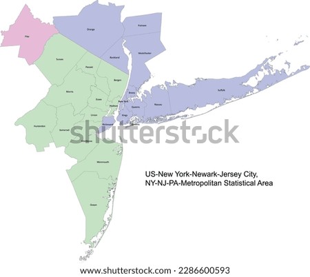 US New York-Newark-Jersey City, NY-NJ-PA-Metropolitan Statistical Area (MSA)