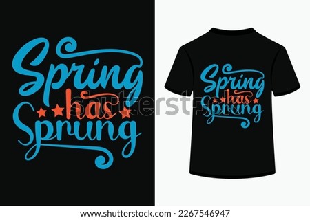 About Spring Has Sprung SVG Design