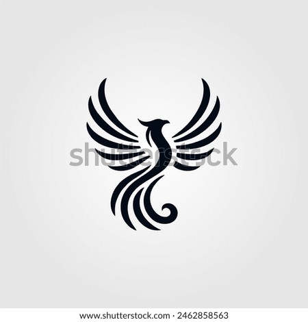 phoenix logo design vector ideas