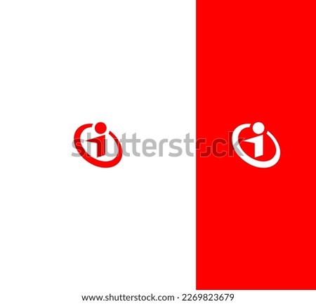 Oi, iO, i Letter Logo Vector Template Abstract Monogram Symbol 