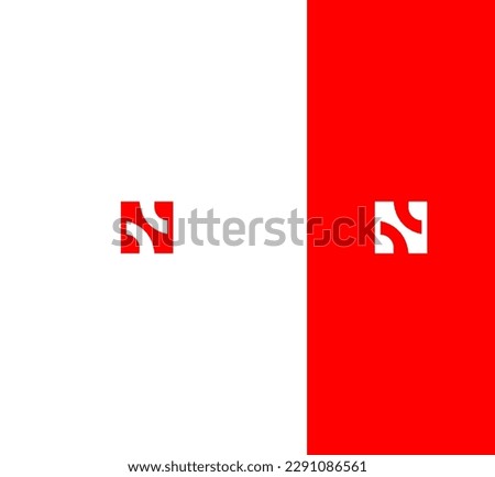 N Letter Logo Vector Template Abstract Monogram Symbol 