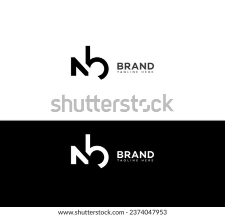 NB, BN letter branding logo