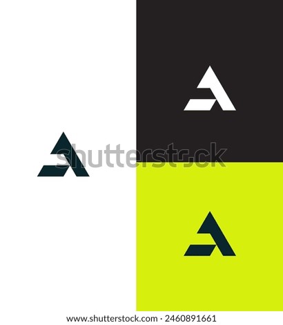 A, A1, 1a Letter Logo Identity Sign Symbol Template  