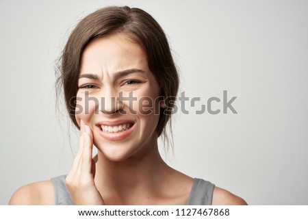 woman teeth hurt tooth decay                              Stock foto © 