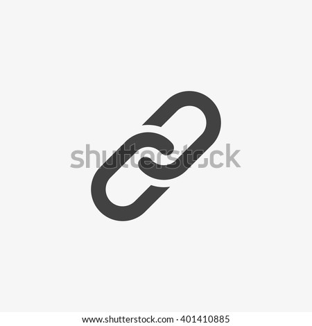 Chain Icon in trendy flat style isolated on grey background. Connection symbol for your web site design, logo, app, UI. Vector illustration, EPS10.