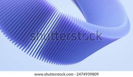 Image, Stock Photo Abstract 3d render of composition with pink and blue spheres, modern background wallpaper design. Template for presentation,logo,banner.Two colors,geometric shapes,simple mockup