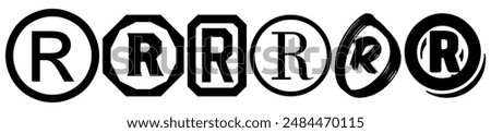 Registered trademark logo. Smart ark and trademark right and license.e