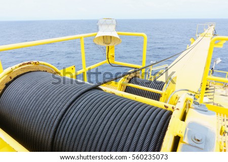 Similar – Image, Stock Photo rope shaft | black side with rope