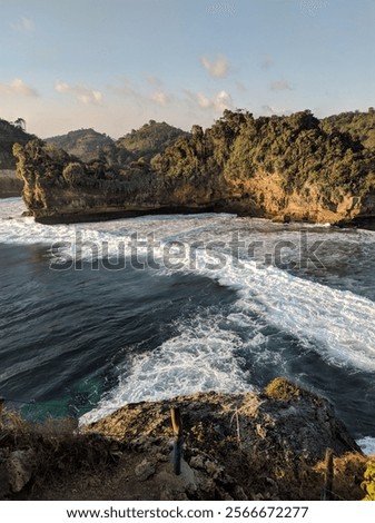 Similar – Image, Stock Photo cast shadow Ocean Island