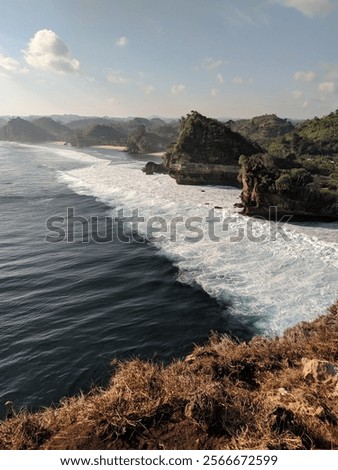 Similar – Image, Stock Photo cast shadow Ocean Island