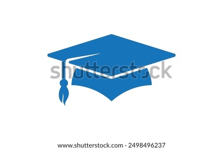 Academic graduation cap icon vector illustration