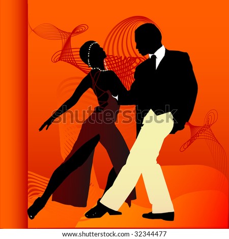 JPG. Image of a tango couple