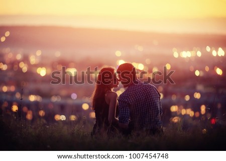 Similar – Image, Stock Photo Two women kissing