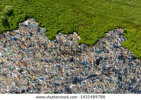 Similar – Image, Stock Photo Landfill pollution