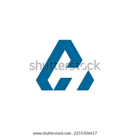 letter HCI  logo design vector illustration template