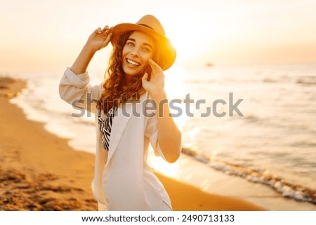 Similar – Image, Stock Photo beach feeling