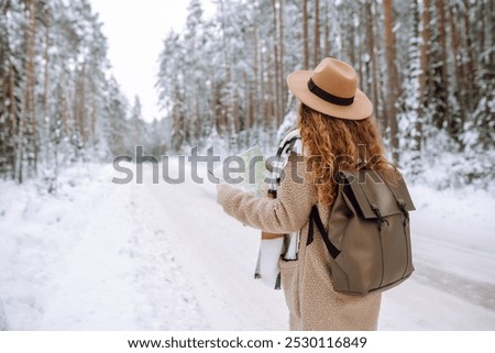 Similar – Foto Bild Route zwischen großen Bergen in Neuseeland