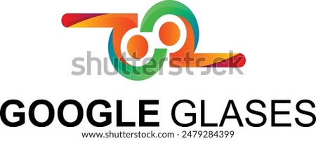 google lens gradient colorful logo illustration design