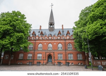 Similar – Image, Stock Photo Murnau / City centre