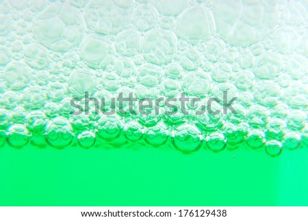soap bubble suds texture