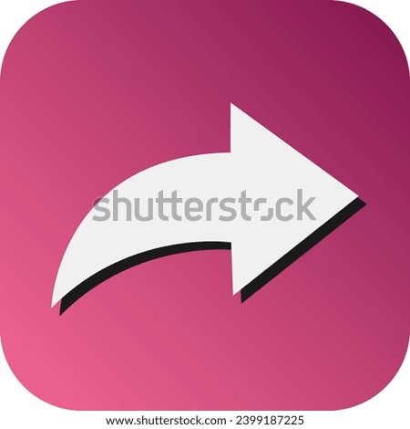 Share Option Vector Glyph Gradient Background Icon For Personal And Commercial Use.
