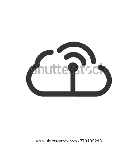 Cloud WiFi Icon