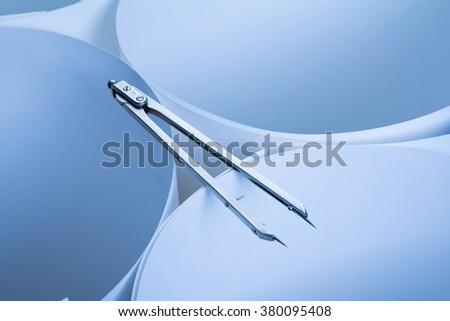 blank blueprint background
