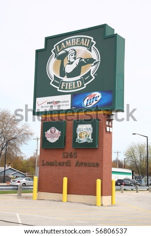 GREEN BAY, WISCONSIN - APRIL 23: Historic Lambeau Field entance, home of the Green Bay Packers and also known as The Frozen Tundra, on April 23, 2010 in Green Bay, Wisconsin.
