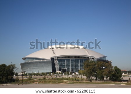 ARLINGTON, TEXAS - SEPTEMBER 28:  Dallas Cowboy Field, home of the NFL Cowboys, on September 28, 2010 in Arlington, Texas. This state of the art facility opened in 2009, replacing Texas Stadium.