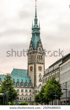 Similar – Image, Stock Photo Treppenwitz | UT Hamburg