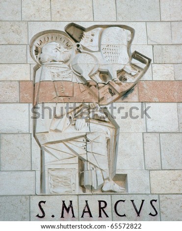 Saint Mark the Evangelist, Basilica of the Annunciation in Nazareth