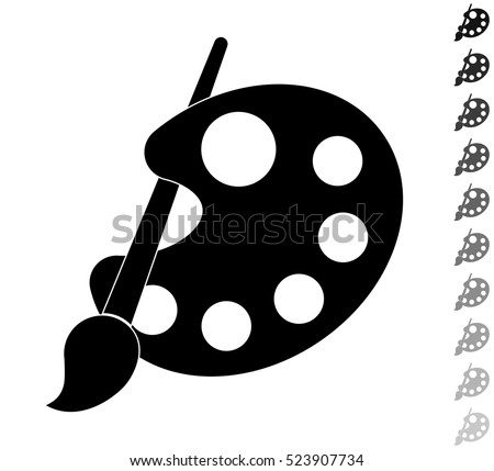 Vector Painter Palette Vector Painter Palette