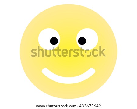 Smiley Face Stock Vector Illustration 433675642 : Shutterstock