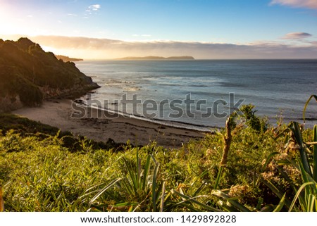 Similar – Foto Bild Strand an der chilenischen Küste bei Valparaiso