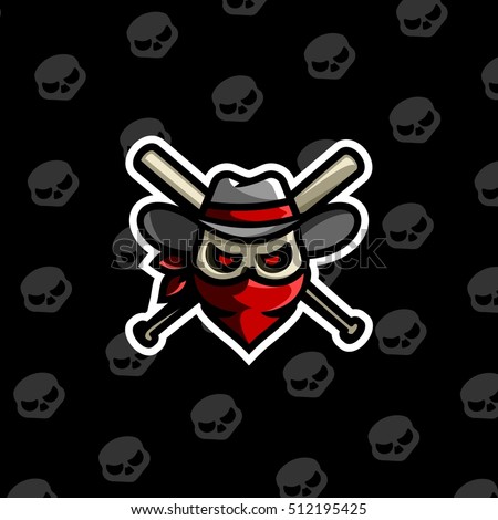 Cool Bandits Baseball sport logo emblem