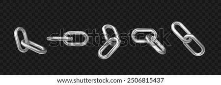 Similar – Image, Stock Photo Iron chain on a post