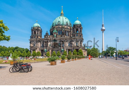 Image, Stock Photo Unit Berlin Cathedral