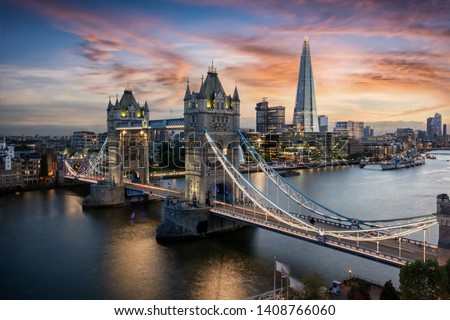 Similar – Image, Stock Photo Tower Bridge London