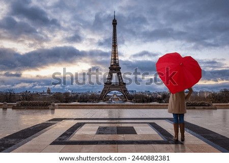 Similar – Foto Bild paris im winter Paris