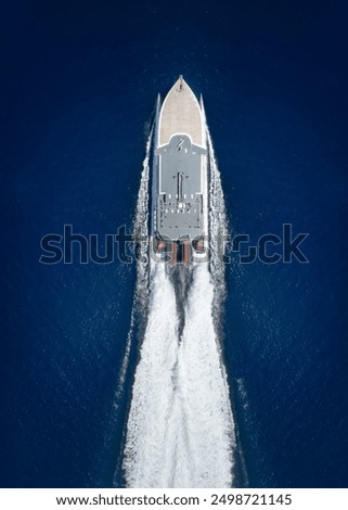 Similar – Image, Stock Photo Ferry boat ship sailing between Palau and La Maddalena town, Sardinia, Italy.