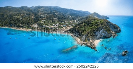 Similar – Image, Stock Photo Beautiful Lefkada island