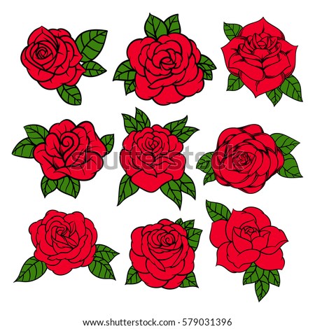 4500 Rose Tattoo Outline Stock Photos Pictures  RoyaltyFree Images   iStock