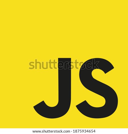 web development sign javascript. Vector illustration