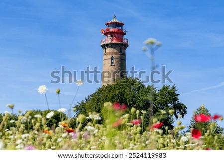 Similar – Image, Stock Photo Cape Arkona lighthouse in winter