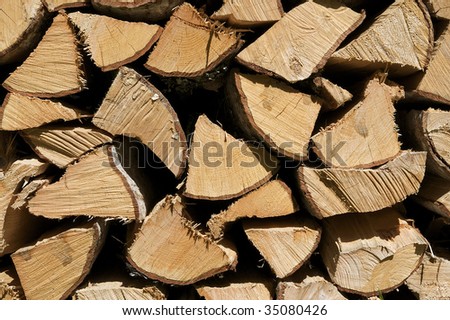 Some fuel wood